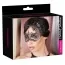 Маска Accessoires Cottelli Collection Glitter, чорна - Фото №5
