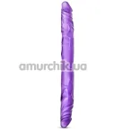Двокінцевий фалоімітатор B Yours 14 Inch Double Dildo, фіолетовий - Фото №1