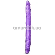 Двокінцевий фалоімітатор B Yours 14 Inch Double Dildo, фіолетовий - Фото №1