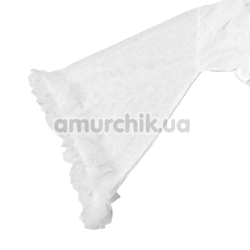 Пеньюар Star Night Sensual Ruffle Night Robe, белый