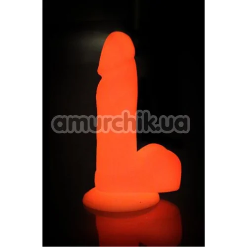 Фаллоимитатор Lightsaber Glowing-In-The-Dark Dildo 6.7, розовый