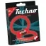 Набор эрекционных колец Techno Magnetic-Sensation Cockring, 2 шт красные - Фото №6