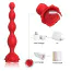 Анальний вібратор Boss Series Rosestick Vibrator, червоний - Фото №7