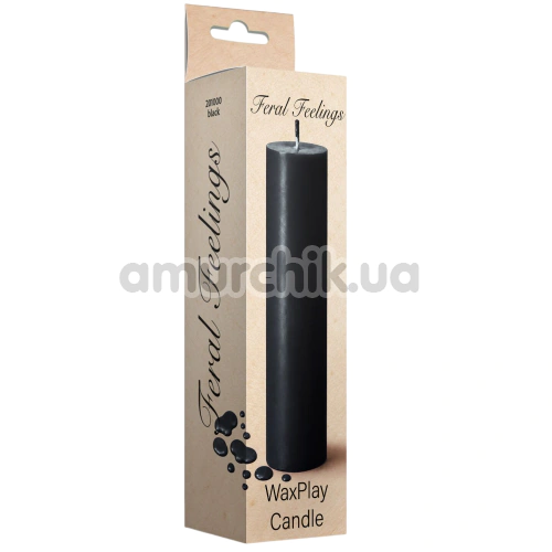 Свеча Feral Feelings WaxPlay Candle, черная