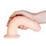 Вібратор Real Stick Elite Vibro 981 038, тілесний - Фото №16