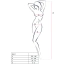 Комбинезон Passion Free Your Senses BS017, черный - Фото №5