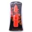 Виброяйцо Glo-Glo a Go-Go Flicker Tip Vibrating Bullet Radioactive Orange, оранжевое - Фото №7