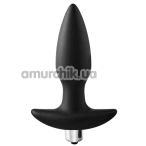 Анальная пробка с вибрацией Fantasstic Vibrating Anal Plug, черная - Фото №1