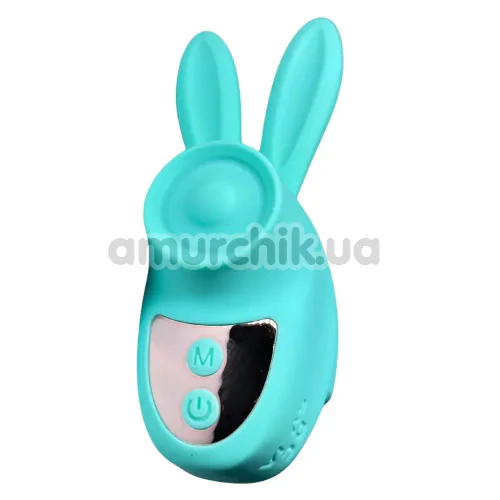 Вибратор на палец с пульсацией Passion Play Finger Tapping Vibe, бирюзовый