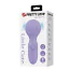 Універсальний вібромасажер Pretty Love Mini Stick Pro Little Cute, фіолетовий - Фото №12