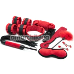 Бондажний набір Hision Red Pain, червоний - Фото №1