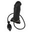 Полый страпон Inflatable Strap On, черный - Фото №1