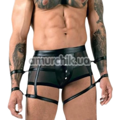 Труси-боксери чоловічі з фіксаторами Svenjoyment Men's Pants, чорні - Фото №1