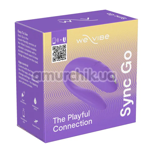 Вібратор We-Vibe Sync Go (ві вайб сінк гоу фіолетовий)