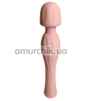 Універсальний вібромасажер Sweet Em Velvet Lure Vibe Spiral Wand, рожевий - Фото №1