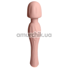 Універсальний вібромасажер Sweet Em Velvet Lure Vibe Spiral Wand, рожевий - Фото №1