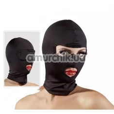 Маска со съемным клапаном для глаз Kopfmaske mit Augenklappe, черная - Фото №1