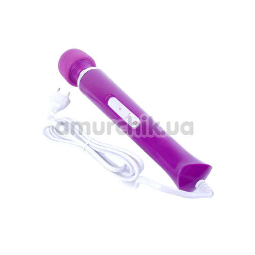 Універсальний вібромасажер Boss Series Magic Massager Wand, фіолетовий