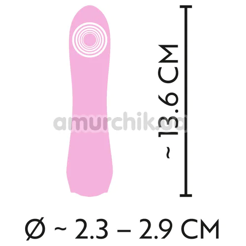 Вібратор Mini Vibrator Cuties 5402484, рожевий