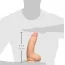Фалоімітатор SexFlesh Girthy George Dildo, тілесний - Фото №3