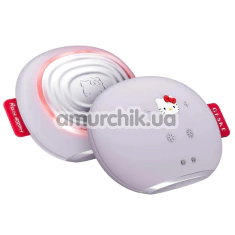 Ультразвуковий масажер-маска для обличчя Geske Sonic Warm & Cool Mask 8 in 1 - Hello Kitty, бузковий - Фото №1