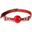 Кляп Feral Feelings Silicon Ball Gag, красный - Фото №1