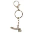 Брелок в виде пениса Liebe Seele Zinc Alloy Dildo Key Holder, серебряный
