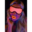 Маска на глаза Taboom Glow In The Dark Blindfold, розовая - Фото №2