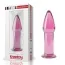 Анальная пробка Love Toy Glass Romance Dildo GS12, розовая - Фото №6