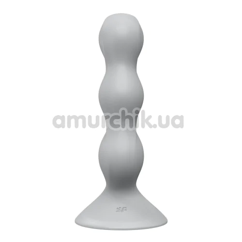 Фаллоимитатор Satisfyer Triple Ball-R, серый