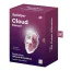Симулятор орального сексу для жінок з вібрацією Satisfyer Cloud Dancer, біло-рожевий - Фото №6