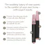 Ручка-массажер для лица Geske Double-Sided Rose Quartz Depuffing Pen 7 in 1, серый - Фото №5
