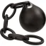 Виброяйцо Rocks-Off Lust Linx Ball & Chain, черное - Фото №3