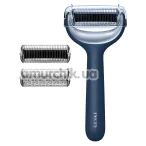 Массажер-роллер для лица и тела с микроиглами Geske MicroNeedle Face & Body Roller 8 in 1, синий - Фото №1
