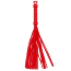 Флоггер DS Fetish Flogger Silicone Heart, красный - Фото №2