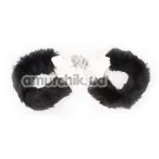 Наручники Hi-Basic Fur-lined Handcuffs, чорні - Фото №1