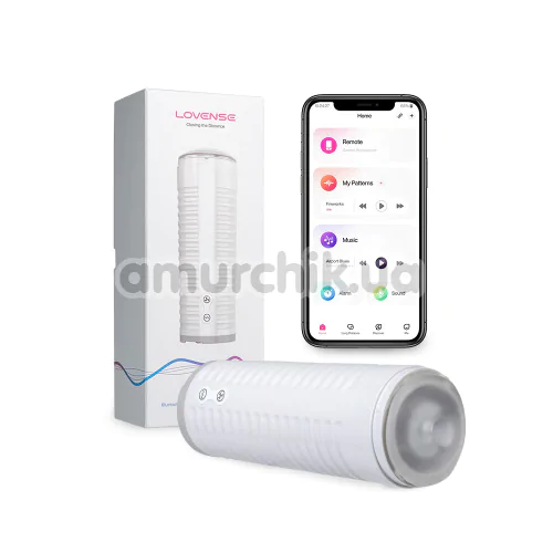 Мастурбатор Lovense Max 2, прозорий