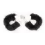 Наручники Hi-Basic Fur-lined Handcuffs, черные - Фото №1