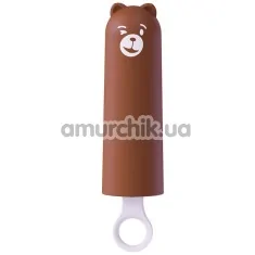 Вібратор CuteVibe Teddy, коричневий - Фото №1