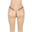 Трусики-стринги Star Night Rhinestone Panties With Crystals, черные - Фото №6