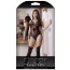 Комбинезон Sheer Fantasy Impulsive Gartered Teddy Bodystocking, черный - Фото №1