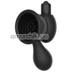 Вакуумные стимуляторы для сосков с вибрацией Pleasure Pumps Vibrating Nipple Teasers, черные - Фото №1