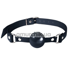 Кляп Feral Feelings Silicon Ball Gag, чорний - Фото №1