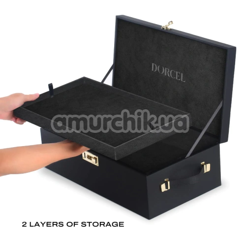 Футляр для хранения секс-игрушек Dorcel Le Coffret Prestige Edition, черный