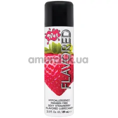 Оральный лубрикант Wet Flavored Sexy Strawberry, 89 мл - Фото №1