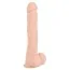 Фаллоимитатор Nature Skin Large Bendable Dildo, телесный - Фото №1