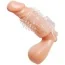Вібронасадка на пеніс Clear Sensations Vibrating Textured Erection Sleeve, прозора - Фото №7