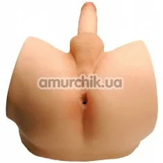 Мастурбатор з фалоімітатором Virtual Sex Cock & Ass, тілесний - Фото №1