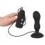 Анальна пробка з ротацією Black Velvets Anal Twist Plug, чорна - Фото №5