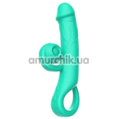 Вібратор Sweet Em Snabbit, бірюзовий - Фото №1